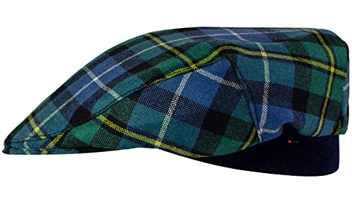 Casquette plate tartan MacNeil de Barra ajustable pour ne plus souffrir d'un chapeau trop serré