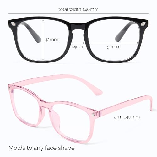 Image of livho High Tech Blue Light Glasses - Advanced Blue Light Blocking Computer Glasses - Screen Fatigue & UV Protection