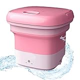 Mini Lavadora, Lavadora Portátil Para El Hogar, Lavadora Eléctrica Pequeña, Lavadora De Ropa, Plegable, Para Viajes, Camping, Mini Lavadora Portátil