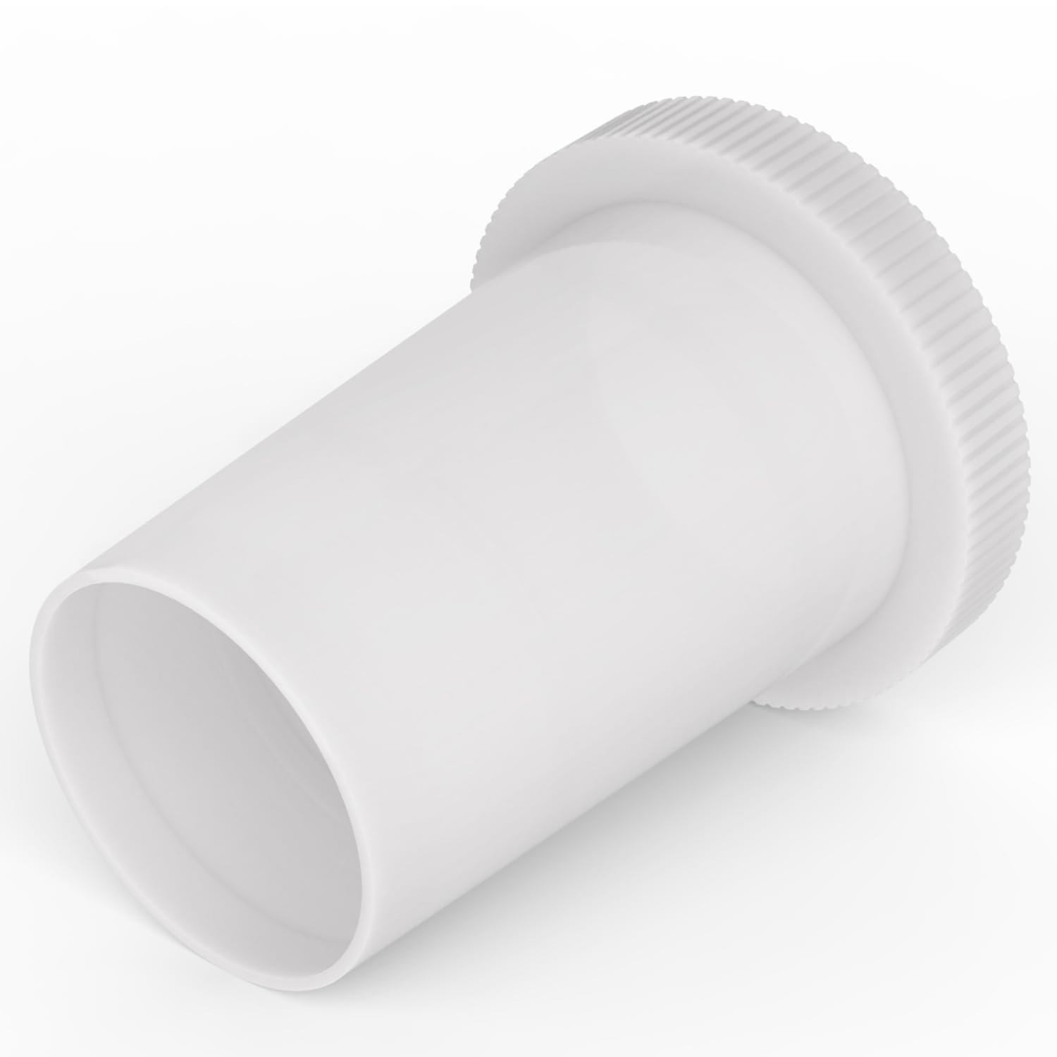 stonylab PTFE Sleeve, 29/42 Wiederverwendbare Gerippte PTFE-Verbindungshülse mit Verstärktem Greifring