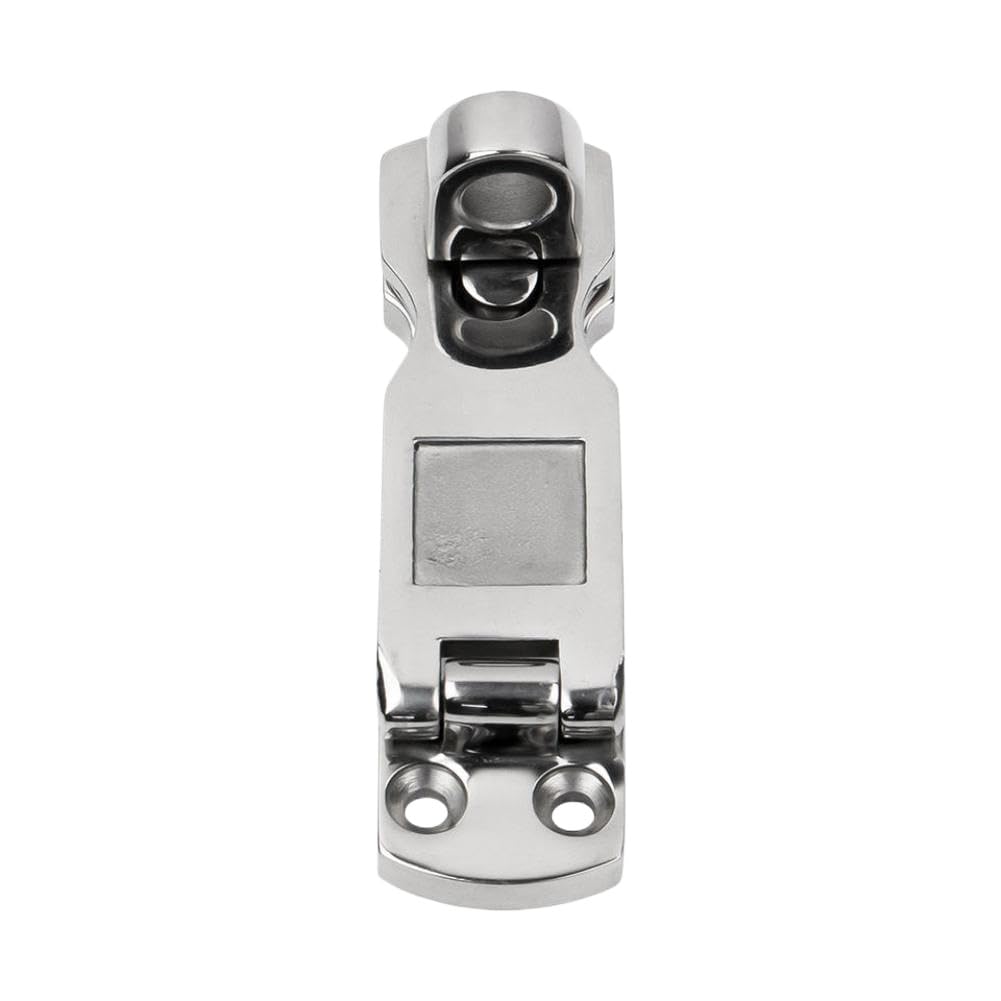 Marine Locker Latch 316 Stainless Steel Anti Rattle Boat Hook Buckle Clamp Compatible with 1Pcs