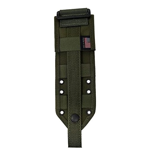 ESEE Knives Molle Back Attachment for 3P and 4P (Olive Drab)