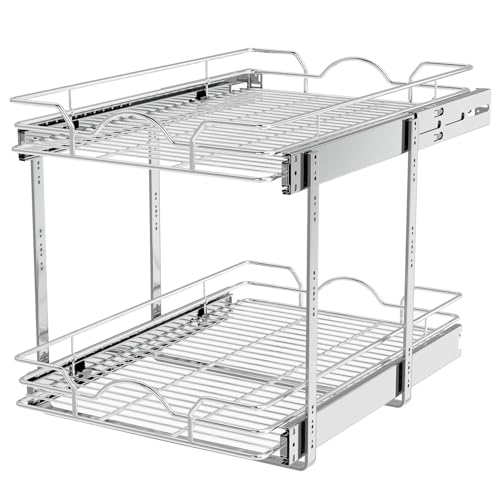 OCG 2-Tier Pull Out Cabinet Organizer