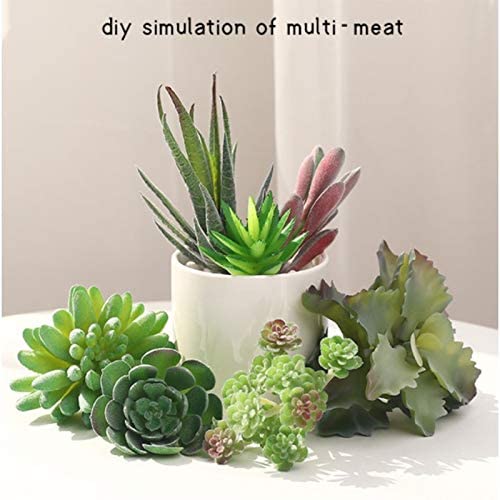 Amazon.co.jp: 多肉植物 造花 ミニフェイクグリーンプランツ 人工観葉