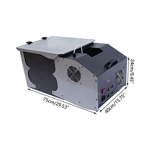 Máquina de humo para DJ 3000W efecto niebla baja miniatura 5