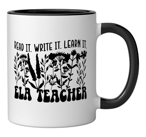 Taza cerámica para maestro de lengua y literatura 11 oz miniatura 2