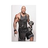 generic Dwayne The Rock Johnson Wrestler Actor Wrestling(5) Canvas Art Poster And Wall Art Picture Print Modern Family Bedroom Decor Posters 16x24inch(40x60cm)