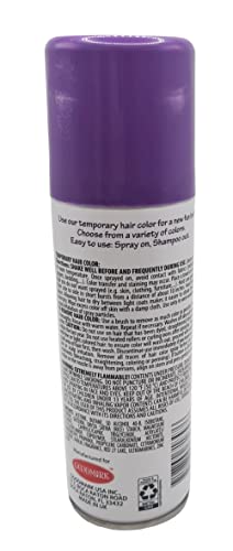 Spray temporal para cabello color púrpura 3 oz miniatura 2