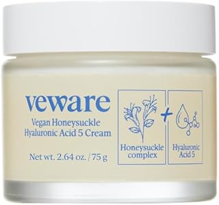 Crema hidratante vegana de madreselva con áci...