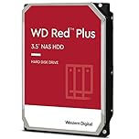 WD Red Plus 6TB NAS 3.5" Internal Hard Drive - 5400 RPM Class, SATA 6Gb/s, CMR, 256MB Cache