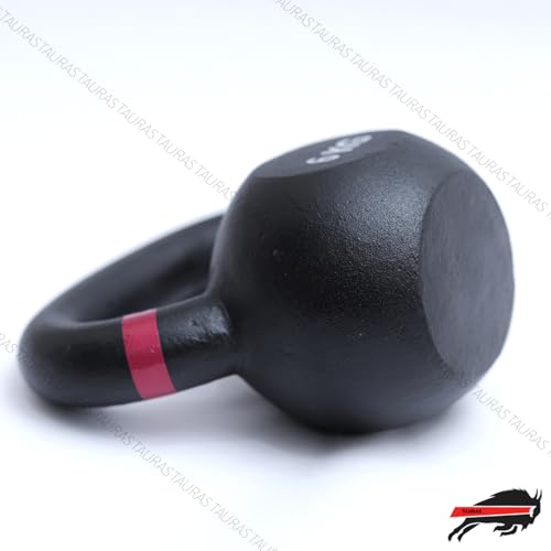 Image of TAURAS Kettlebell, 6KG Kettle Bell, Cast Iron Kettlebell, Kettlebells Weight, Kettlebells for Home Gym