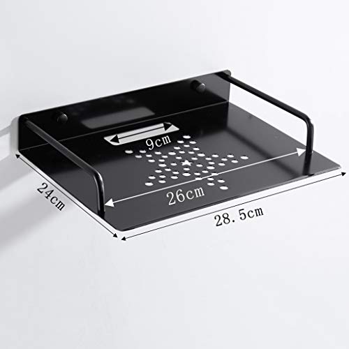 Set-Top-Box Halterung Router Festnetz Telefon CD DVD-Player Aufbewahrungsregal Wandregal Schwimmregal TV-Konsole Multifunktionsdisplay-Regal (Color :