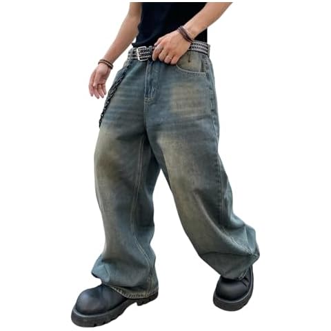 Zewool Baggy Wide-Leg Skater Jeans Cover