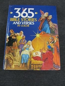 Hardcover 365 Bible Stories and Verses in Color Book