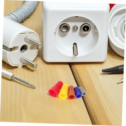 Conectores de cables electricos SHINEOFI con 330 tuercas aislantes de colores 6