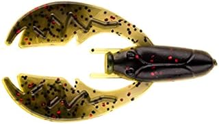 NetBait Paca Chunk Trailer Jig Soft Plastic Crawfish Lure Bass Fishing Bait, Coosa Special, Paca Chunk (3