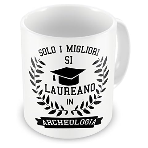 IMAGE - Taza de graduación arqueología universidad Cover