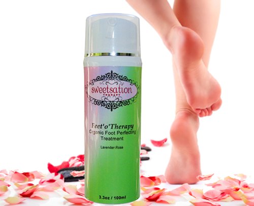 Sweetsation Therapy Feet'o'Therapy Organic Foot perfecting treatment, 3.3oz NEW