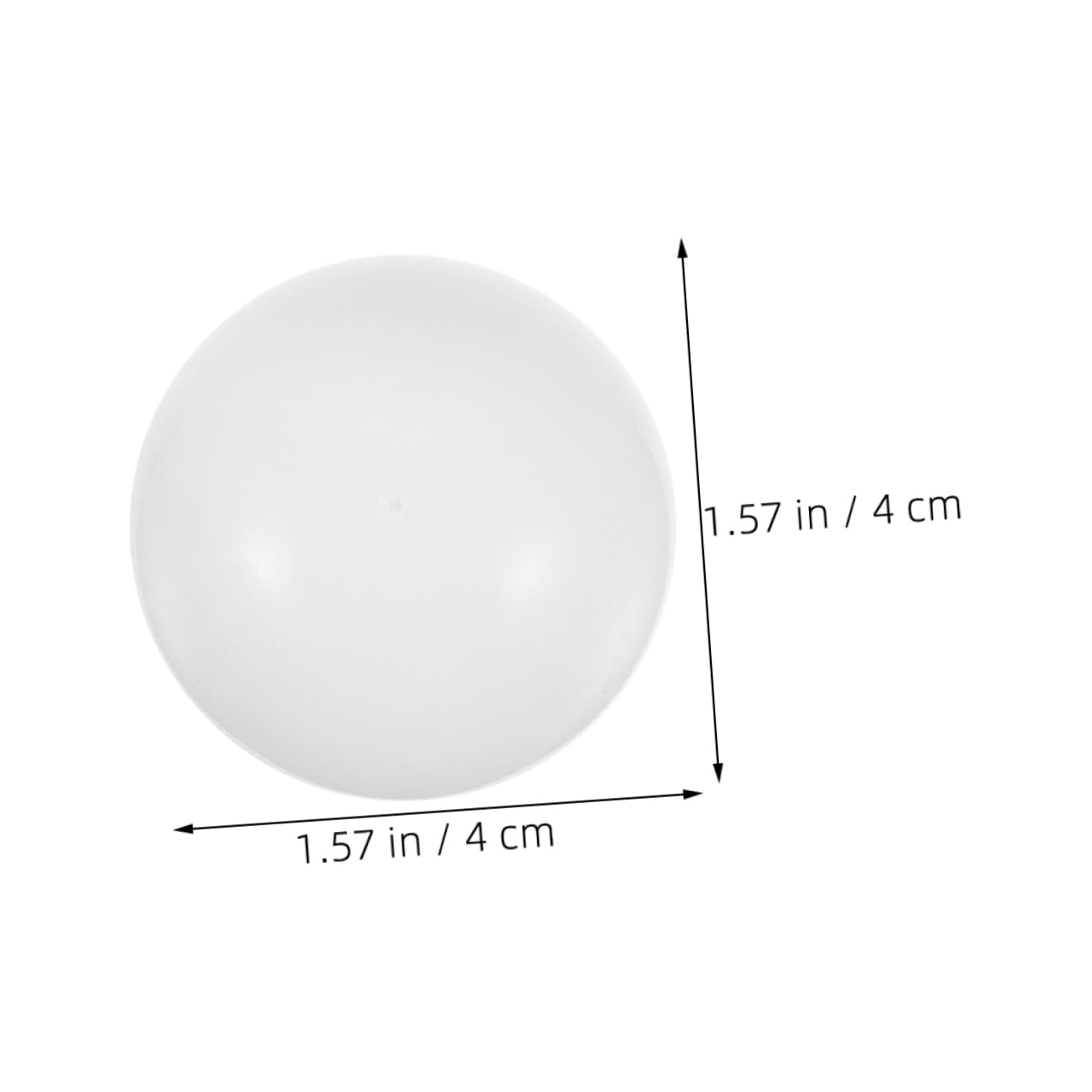 Abaodam Glow Table Tennis Balls 100pcs Bulk Pack Night Play Party Pong Practice Balls