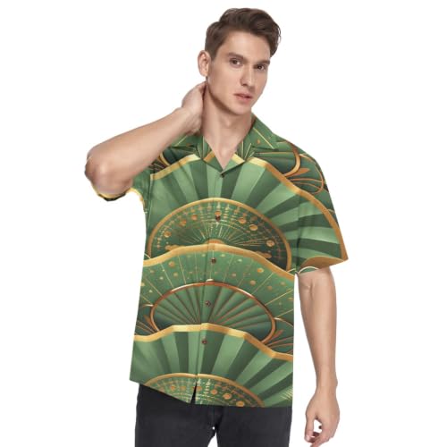Chemise Hawaïenne Homme Légère Anti Transpiration Veste Plage Casual Funky