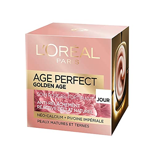 L'Oréal Paris Dermo Expertise Golden Age Perfect - Cuidado Rose a fortificar - Día, 50 ml