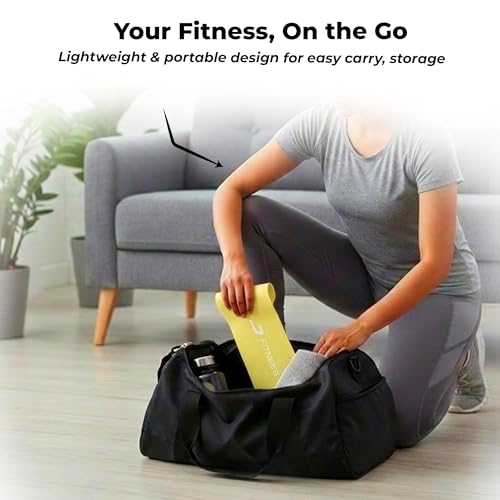 Image of Durafit91 Resistance Bands Set of 1(Medium Yellow), Exercise Thera Band for Men & Women, Natural Latex Stretch Band for Yoga, Pilates, Strength Training, Home Workout, Gym Fitness, Physical Therapy
