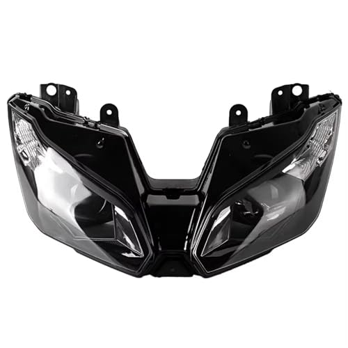 Ensemble phare avant moto Kawasaki Ninja ZX-6R anti-jaunissement pour remplacer l'optique usé