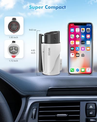 Image of NACS to J1772 Adapter, Max 80Amp 250V J1772 EV Charging Adapter to Tesla Charger, Compatible with Tesla High Power Wall Connector, Home Mobile Chargers, Destination Charger, Suits for SAE J1772 EVs