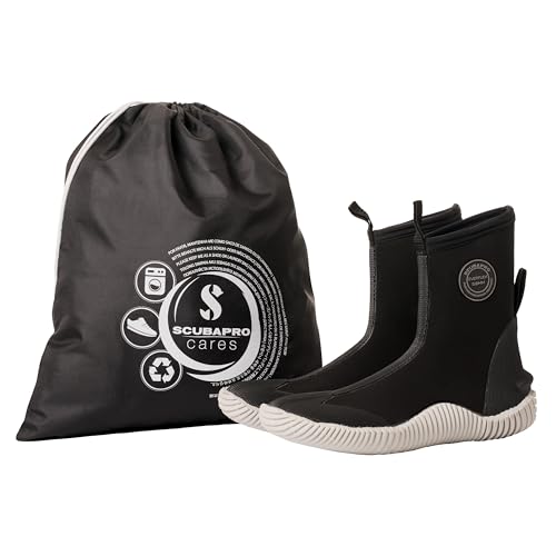 Scubapro Everflex Boot 5.0 escarpines negros para explorar fondos marinos gélidos 4
