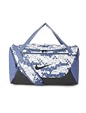 Nike Brasilia Duffel Bag (Medium), Diffused Blue/Black/Black, MISC