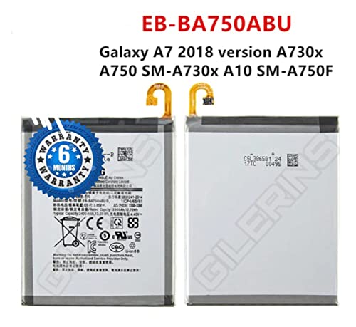 Image of Original EB-BA750ABU Battery for Samsung Galaxy A10 SM-105F5F / A7 (2018) SM-A750 / SM-A730X / A730X / A750 Battery with 6 Months Warranty (Original Battery 45)