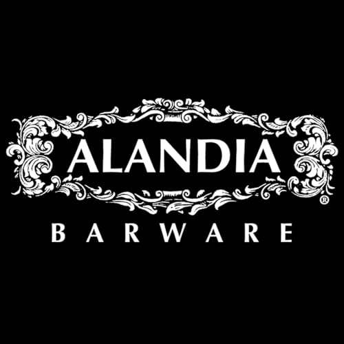 Absinth Zubehör Set von ALANDIA | 2X Gläser mit Reservoir | 2X Löffel aus Edelstahl | 1x Zuckerwürfel