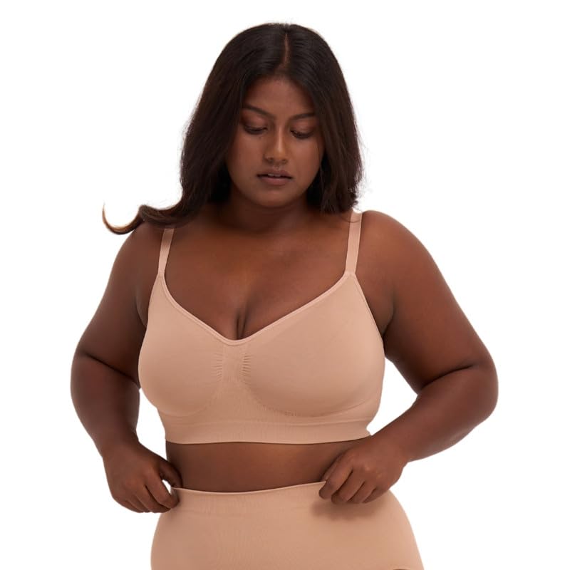 UNDERNEAT Women Non Padded Adjustable Straps Wireless Shaping Bra