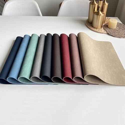 Set de table rectangulaire lavable pour protéger des taches