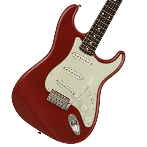 Fender Made in Japan Traditional ’60s Stratocaster RW Aged Dakota Red – Guitare Électrique - Les Beatles, Paul McCartney, John Lennon, RIngo Starr, George Harrison Fender Made in Japan Traditional '60s Stratocaster RW Aged Dakota Red - Guitare Électrique