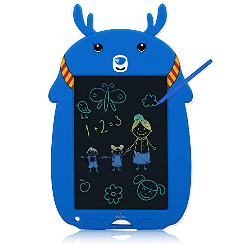 LCD Writing Tablet, Kids Drawing Board Memory Lock 8.5Inch Colorful Doodle Board Erasable Reusable Electronic Drawing Pads , Educational and Learning Toys for 3+ Year Old Girls Boys Gifts(Blue)