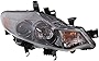 For Nissan Murano 2011 2012 2013 2014 Headlight Assembly Passenger Side | Halogen | Clear Lens | Replacement For NI2503185 | 260101AA0A, 260101AA0D