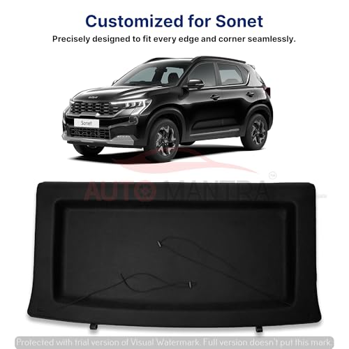 Image of Car Parcel Tray Diggi Luggage Tray in Perfect Fitting Compatible for SONET