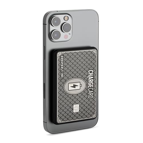 AquaVault MagSafe Portable Charger 5000mAh 20W Fast Charge - Magnetic Power Bank, Ultra-Slim Battery Pack Compatible with iPhone 16 15 14 13 12 Series – Black