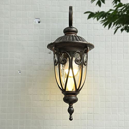 Luminaire lanterne extérieur étanche applique murale alu éclairage externe rétro