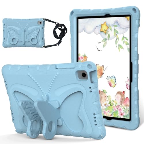 Coque Samsung Tab A11+ antichoc en mousse EVA légère avec support papillon