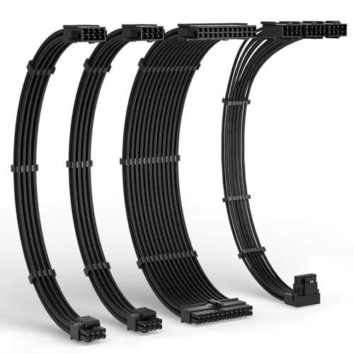 Kit câble 12VHPWR LTC rallonge alimentation souple pour GPU PCIe 5.0