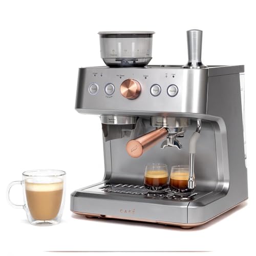Cafebellissimosemiautomaticespressomachinemilkfrotherwificonnectedsmartkitchenessentialsbuiltinbeangrinder15barpump95ouncewaterreservoirsteelsilver Urban Country Home Decor Cafe bellissimo semi automatic espresso machine milk frother wifi connected smart kitchen essentials built in bean grinder 15 bar pump 95 ounce water reservoir steel silver urban country home decor
