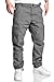 Produktbild REPUBLIX Herren Cargohose Loosefit Jogger Chino Hose Inkl. Gürtel R7028 Dunkelgrau W33