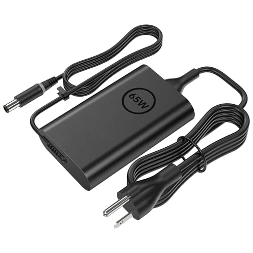 Image of 65W 7.4mm Laptop Charger Compatible with Dell Latitude Inspiron | 19.5V 3.34A AC Adapter For 5400 5480 5490 5500 5590 7480 7490 E5400 E5420 E5450 E5470 LA65NM130 HA65NM130 PA-12 Big Barrel