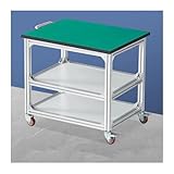 Design ergonomico: questo carrello antistatico è dotato di comodi braccioli, che consentono un movimento senza sforzo anche quando la scrivania è ingombra. Perfetto per mantenere uno spazio di lavoro ordinato, questo versat