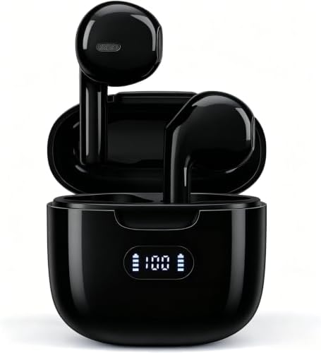 Écouteurs Bluetooth 5.3, Écouteur sans Fil avec 4 ENC Mic Casque ...