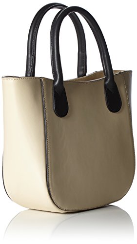 Carla Ferreri 3031, Borsa a Mano Donna, Beige