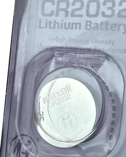 Image of Maxell CR2032H Batteries (Made in Japan) (6 Batteries Blister Pack)