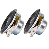 2PCS 40mm Full-Range Speaker 1.5' 4Ohm 5W Loudspeaker for Arduino